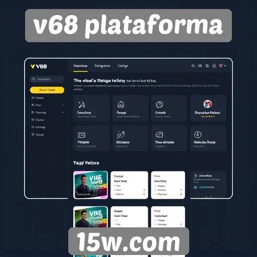 Interface do site v68 plataforma é atualizada